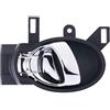 DERB 7445613299251 Derb Maniglia Apriporta Interna Anteriore Posteriore Sx Sinistro [Lato Guida] (Nera Con Leva Cromata)