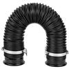 GOTOTOP Kit Presa Aria Fredda Universale per Auto, Tubo Flessibile di Ingresso, 76mm 3 Pollici, Nero