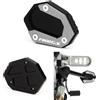 Super Vici Cavalletto per moto adatto per B.MW F800GS 2023 2024 | F800GS Adventure 2023 2024 | Piastra di ingrandimento lato piede F800 GS F800GS ADV estensione cavalletto laterale accessori F800GS (grigio)