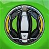 Resin Bike Adesivi Moto Compatibile con Kawasaki Ninja ZX-4RR 2025-2026. Protezione Tappo Serbatoio da Urti e Graffi. Adesivi Resinati con Effetto 3D Made in Italy