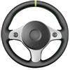 MEWANT Coprivolante Su Misura da Cucire per Alfa Romeo | Volante Auto Pelle PU Nero Cucito a Mano / Alfa Romeo 159 2006-2012 / Brera 2006-2011 / Spider 2006-2011 Accessori / Volante