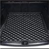 XEXJHQQ Vasca Bagagliaio Proteggi Baule Per VW Per Touareg 7L 2003-2010 Tappetini Bagagliaio Personalizzati In Pelle Resistenti E Antisporco Articoli Interni Auto(Black and Beige,Size1 2003-2010)