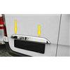 mne parts POSTERIORE TRONCO PORTELLONE RIVESTIMENTO CROMATO S.STEEL PER MERCEDES SPRINTER W907 2018+