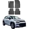 OMAC Tappetini in Gomma Compatibili con Citroen C3 Aircross 2018-2024 Tappetini Auto Nero 4X