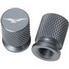 YIESANS valvole tappi di pneumatici Per Moto Guzzi V85tt V100 Mandello V7 Pietra V8S V85 TT Bobber Breva 850 Ruota Tappo Valvola Della Gomma Copertura Dello Stelo Bouchon Accessori(Titanium)