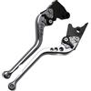 Amxaqjc Manubrio Freno Leva Per Kawasaki Z750 Z800 Z800E 2007-2015 2016 2017 Moto Breve Stile Lungo Maniglia Regolabile Freno Leve Di Frizione Leve Moto(Long titanium)