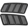Aprilsunnyzone 2 coperture laterali per griglia di sfiato del cofano compatibile con Mercedes per Benz W166 GL Classe ML modelli 2012 2015