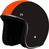 BHR Retro' 711 94017 Casco Demi-Jet da uomo, XL, Arancio Opaco B