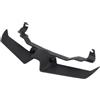 Besttoolifes Deflettore ala spoiler anteriore, per Yamaha MT-10 SP/MT-10 (2022-2025), kit carenatura moto, staffa in plastica ABS, installazione parti del corpo anteriore nero (nero)