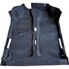 Calvo Maria Moquette pavimento compatibile Fiat Panda 141 1986-2003 - NON originale, ricambio NUOVO Made in Italy - tappeto interno auto nero, resistente e durevole, prima scelta