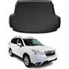 OMAC Vasca Baule Vasca Vano Carico Compatibile con Subaru Forester IV 2013-2018 Gomma TPE Nero