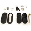 Generico Chiave Completa Compatibile con Fiat 500 Cover Grande Punto Bravo Evo Lancia