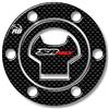 Resin Bike Adesivi Scooter Compatibile con Aprilia SR-MAX 125 e 300 dal 2011. Protezione Tappo Serbatoio da Urti e Graffi. Adesivo Resinato con Effetto 3D - Made in Italy