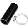 Partuto Tappo Tubo In Silicone Nero 1 Set Per Auto Raffreddamento Acqua | 22mm Diametro Interno (0.87) 80mm Lunghezza 5mm Spessore -65°C~200°C Rinforzato 4 Strati Con Morsetto