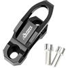 chennini Gancio CNC per moto Per Hon@&da XL750 Transalp XL 750 2023 2024 2025 Accessori Moto Gancio Manubrio Casco Porta Bagagli Portaoggetti(Black)