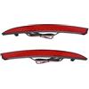SQNYDH Fanalino Catadiottro Fanale Posteriore Catarifrangente Per Seat Per Ibiza 4 IV 6J 5 Porte Hatchback 2008-2012, E Freno 6J4945105 6J4945106 Fanale Posteriore Auto