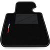 Somer Car Tappetino Auto SOLO LATO GUIDA 1pz compatibile con BMW Serie 3 F30 2012-2019 | 1 tappeto su misura in moquette, bandiera francia