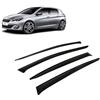 CarJoy Deflettori d'aria Deflettori antipioggia Deflettori per finestrini laterali compatibili con Peugeot 308 II T9 2013-2017 Berlina Protezione antipioggia Deflettori Montaggio esterno 4 pezzi