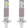 Flpeekash 2PZ H1 LED Lampadine 20000LM 6000K Luce Bianca 80W 6SMD Lampadine Auto Fendinebbia Indicatori di Direzione