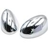 PANBJ Copri specchietti retrovisori cromati compatibili con Mini Cooper S One R50 R52 R53