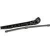 RIDEX 301W0210 Braccio tergi Pulizia cristalli Posteriore con calotta/coperchio con spazzola tergi integrata Compatibilità con BMW X3 F25