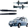 RAEM RICAMBI AUTO Kit 4 Ammortizzatori Anteriori e Posteriori per PANDA (169) dal 2003 al 2012 - Set Completo Sospensioni a Gas per Seconda Serie - Compatibili, Non Originali