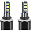 WSUMKH Faro Dell'auto 2 Pezzi 6000K H27 881 880 H27W 12V 24V Lampadine A LED Bianche Fendinebbia Anteriori Auto Luci Guida Lampade Antinebbia Auto Accessori Luci Per Auto Auto Fari