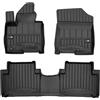IMJ-Global Tappetini Auto Gomma ProLine 3D su Misura Compatibili con Kia Sorento IV Hybrid dal 2020 in poi XL, Set Completo di Tappeti Auto TPE per Migliorare Look e Sportività