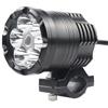 Tjxtixle Faro Moto Anteriore Faro LED Per Moto Da 60 W Faretto Universale Per Ausiliario Aggiuntivo Lampada Montaggio Per Faro Anteriore(1 Piece 60W)