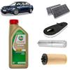 OP Kit tagliando 4 filtri + 5L olio Edge 5W30 per BMW Serie 5 F10 518d 520d 525d 2009+