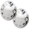Generisch 2 copricerchi Ren-Ault 22,5 in acciaio inox per camion