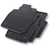 Mossa Tappetini gomma adatti per VW Passat B9 Variant 2024- 4 pz. nero