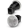 Jvdoipgd Auto Indicatore Laterale 2 Pezzi Per Fiat Per Seicento 1998 1999 2000-2012 Per Fiat Per Multipla 1999 2000-2004 Luce Di Direzione Per Auto Luce Di Posizione Laterale A LED(Clear lens)