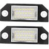 Qiilu Luce, 24 perline LED Lampada a LED 2 pezzi Luce a LED per auto Assemblaggi automobilistici per C- Focus MK2 adatto per cmax 2008 luci -luci per