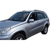 J&J AUTOMOTIVE HEKO Deflettori per Toyota Rav4 2 5-Porte Berlina 2000-2006 | 4 deflettori HEKO per Toyota Rav4 2 5-Porte Berlina, PMMA 3 mm, fumé, canale del finestrino.