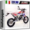 GIANNELLI SCARICO COMPLETO HOM ENDURO CARBON FANTIC MOTOR 50 ER MR COMP 2017 17 34086HF + 34697HF