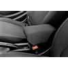 Drive Design Bracciolo compatibile per Smart 453 ForTwo e ForFour TESSUTO NERO e regolabile in lunghezza