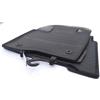 kh Teile Tappetini in gomma su misura per Ford S-Max II e Ford Galaxy IV dal 2015, set di tappetini in gomma inodore, 4 pezzi, colore nero, resistente alle intemperie, invernali, design moderno a nido d'ape
