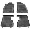 MTM Tappetini Gomma per Fiat Doblo II 2010-2022 Design a Vaschetta, su Misura con Bordi Rialzati cod. 3D 5353