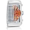 Generisch Indicatore di direzione per specchietto retrovisore destro, indicatore di direzione laterale, compatibile con Peugeot Boxer Fiat Ducato Citroen Jumper 6325H4 71748255