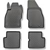 Mossa Tappetini Auto in TPE compatibili con Opel Corsa E V Hatchback (12.2014-05.2019) - tappeti auto neri - G
