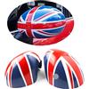 uvcany MINI Coperture per specchietti laterali per porta auto Mini Cooper One/D/SD/S/JCW Serie F F54 F55 F56 F57 F60 2014-2019.6 (Union Jack blu, serie F con foro luminoso)