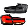 Vamhhx Fanali Posteriori 1 Paio Fanali Posteriori A LED Completi Per BMW F31 Serie 3 Touring/Station Wagon 328i 320d 2012-2019 Fanale Posteriore Montaggio Fanale Posteriore(Smoke and White)
