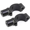 XYSZQJZYP Manubrio Moto Riser Supporto Universale Specchietto Retrovisore Con Leva Freno/frizione Da 7/8 E 22 Mm Staffa Principale Freno/frizione Bulloni M10 Supporto Base