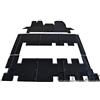 Car Lux AR03228 - Tappetini in gomma su misura per auto, per Ford Transit Custom