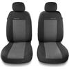 Mossa Coprisedili anteriori compatibili con Suzuki Ignis I, II, III (2000- ) - fodere sedili auto - set coprisedili auto universali - 2UNE-2