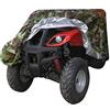 LikeJump AiJump 190T Telo Coprimoto Quad ATV Copertura Impermeabile Antipolveri Anti-UV Copertura per Motociclo Scooter Camuflaje XXXL:256x110x120cm