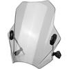 TAHDP Parabrezza Regolabile Per Moto, Carenatura Per H&onda, Per CBR600RR, Per CB1000R, Per CBR 600 RR, Per CB 1000 R Accessori Per Parabrezza Deflettore Per Parabrezza(Trasparente)