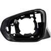 MEXWLOP Supporto for telaio specchietto laterale sinistro e destro automatico, for Lexus, for RX NX NX300H NX200T RX450h RX350 2016 2020 Alloggiamento inferiore con ala in vetro Copertura specchietto