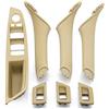 NORTOK Pulsantiera Finestrino Per BMW Serie 5 F10 F11 F18 520i 523i 525i 528i 535i 7pcs Set Car Interior Plastica Porta Bracciolo Finestra Interruttore Pannello Maniglia Pulsantiera Finestra (Color : Beige